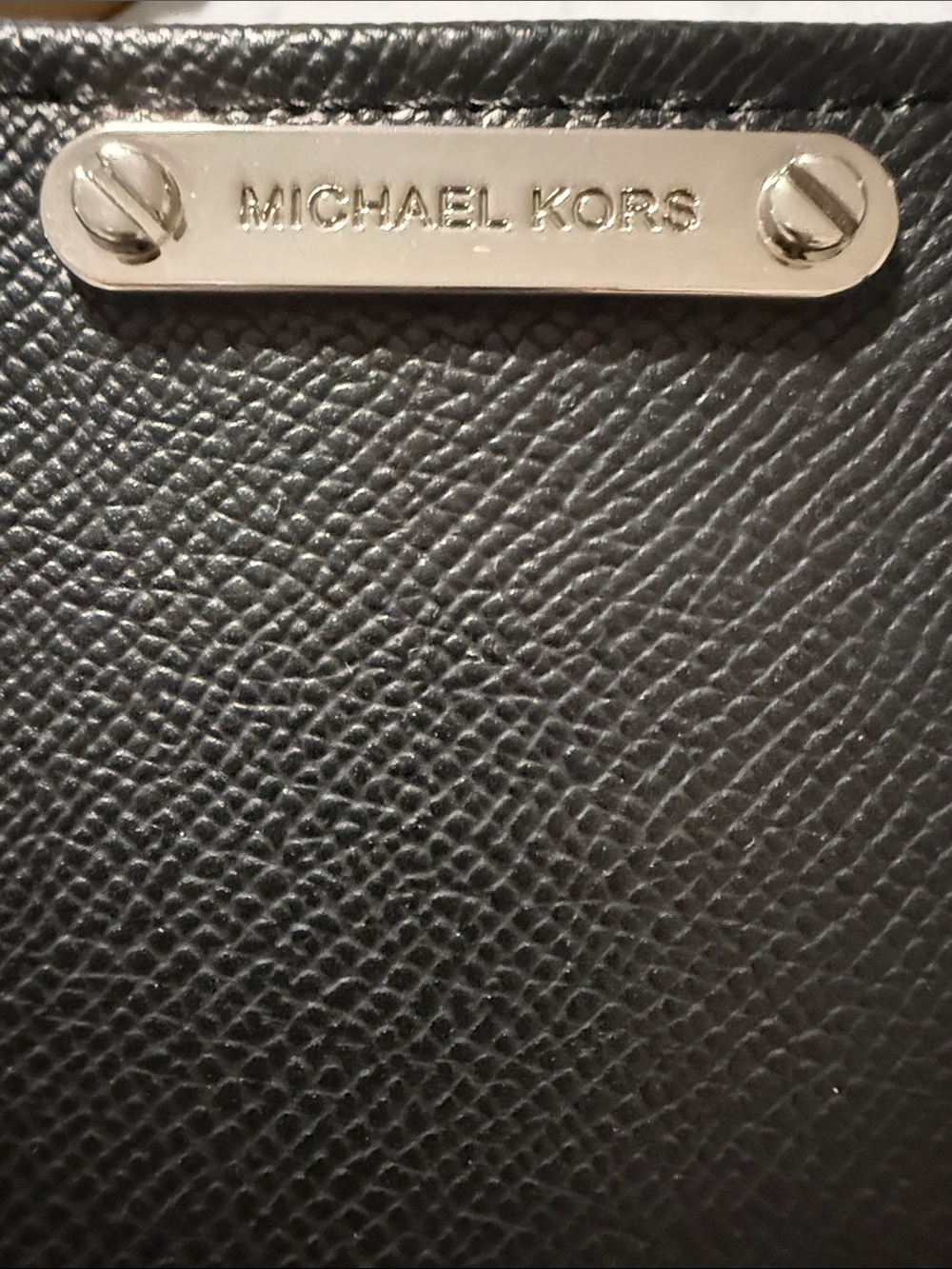 Michael Kors Black Belt Bag Waist Fanny Pack MK Logo Strap NWOT
